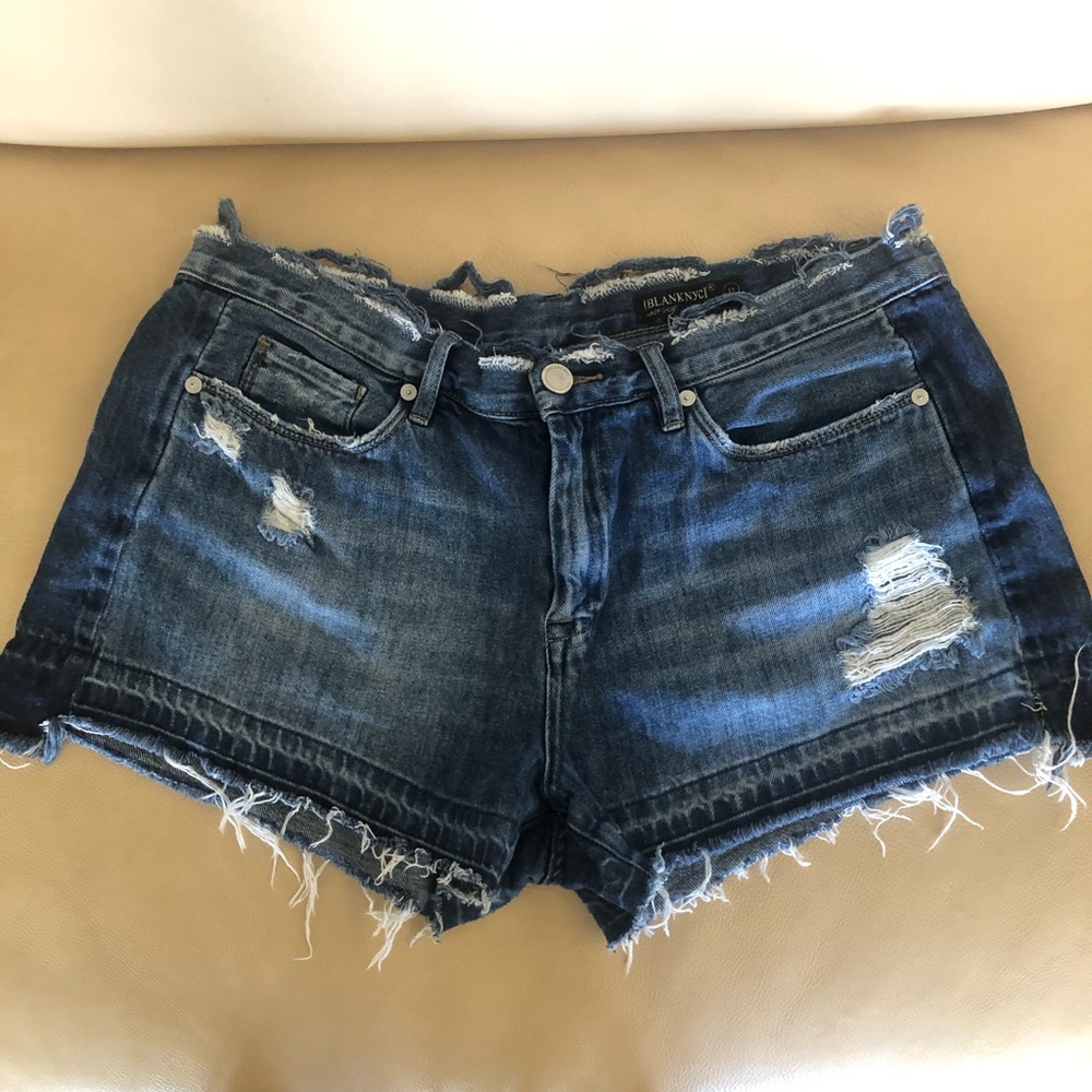 Blank NYC Denim Hiker Shorts, Size 31